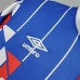 Ajax 90/91 Away Red&Blue Soccer Jersey